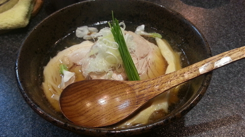 「冷やし静蓮」@烈志笑魚油 麺香房 三くの写真