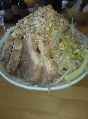 「野菜ぶたそば」@中華そば 秀の写真