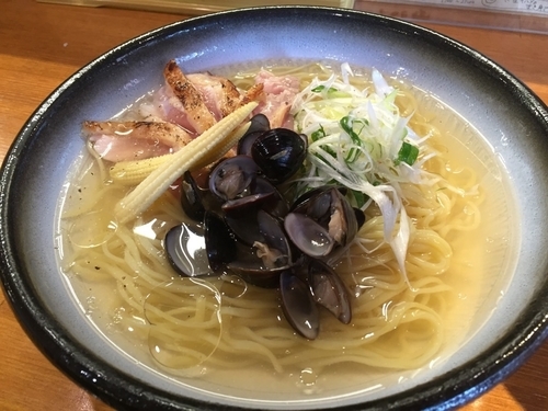 「魚貝と阿波尾鶏の冷やし」@醤油と貝と麺そして人と夢の写真