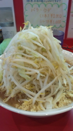 「小ラーメン　とろ～り玉子＋しょうが＋タマネギ」@麺屋 桐龍の写真