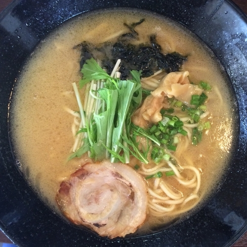 「烏賊干し鶏そば ¥800円（麺大盛無料サービス）」@麺屋 凜 朝霞台店の写真