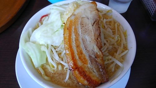 「男気味噌@800円」@らーめん まるはちの写真