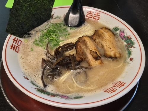 「とんこつ(博多)ラーメン ¥650」@らーめん しんの写真
