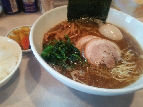 「濃厚あごだしらーめん味玉」@らーめん将貴の写真