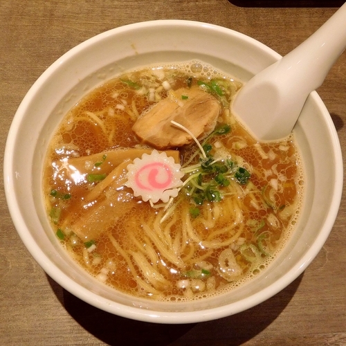 「中華そば（750円）」@つけめんTETSU 調布店の写真