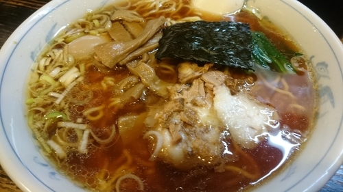 「支那そば 味たま 大盛り」@支那そば びぜん亭の写真