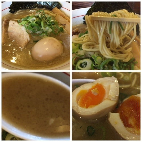 「【1周年記念価格】濃厚煮干ラーメン 500円　ラーパス味玉」@いりにぼの写真