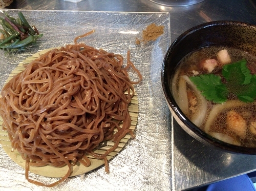 「鴨つけそば」@日の丸さんじの写真