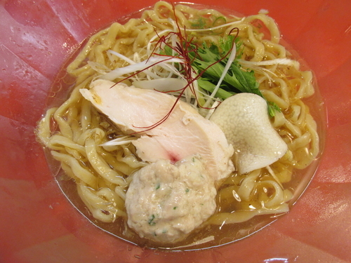 「鯛薫冷彩麺～極～（8月限定麺）　「870円」」@麺画廊 英の写真