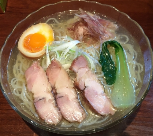 「冷どん（￥750）」@こくまろ鶏らーめん 久久の写真