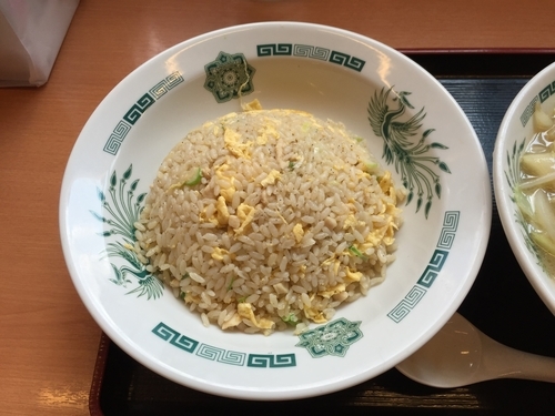 「チャーハン（￥430）」@日高屋 小田急マルシェ大和店の写真