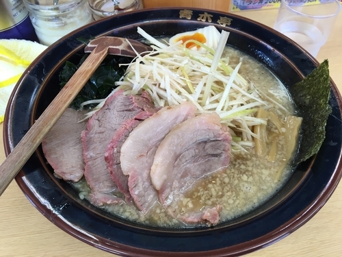 「定番 中 ワカメ」@ラーメン青木亭 越谷店の写真