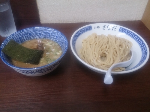 「つけめん＋替えあつ」@つけめん さなだの写真