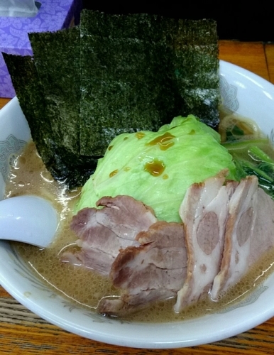 「キャベチャー」@横浜ラーメン厨房 うえむらやの写真