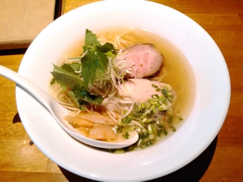 「2周年限定 チンクエスープの塩らぁめん」@麺や Gochiの写真