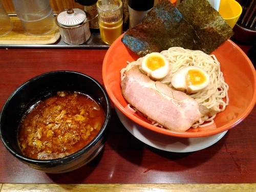 「夏季限定 極辛つけ麺」@琉家の写真
