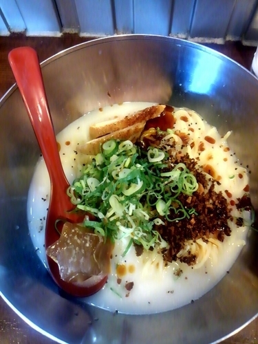 「（限定）鴨とトウモロコシの冷やし　950円」@麺場ながれぼしの写真