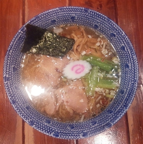 「らーめん薄口醤油味750円」@くじら軒 八重洲店の写真