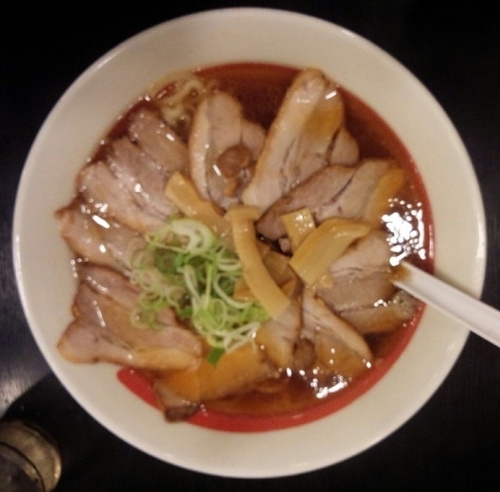 「豚バラチャーシューめんギョーザセット831円」@幸楽苑 山形嶋店の写真