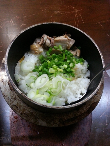 「豚骨しょうゆ、半炒飯セット」@麺場五代目の写真