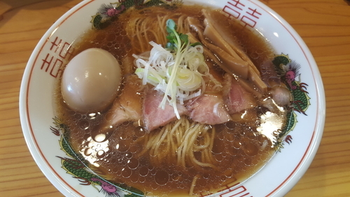 「中華そば+味玉」@中華蕎麦 みうらの写真