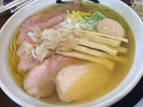 「鶏節の塩そば」@さくら木の写真