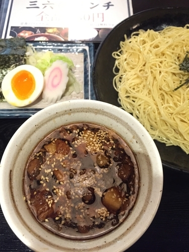 「もつつけ麺」@もつ焼き煮込み 三六 八重洲店の写真