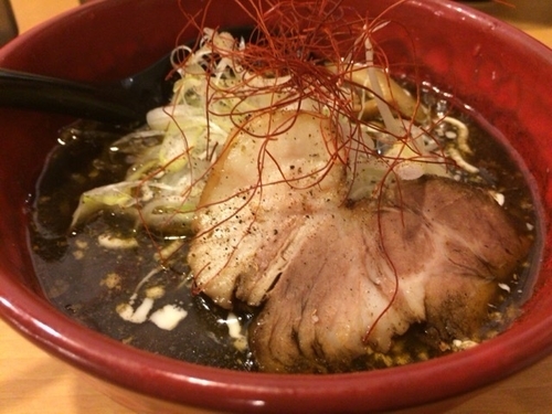 「黒味噌ラーメン ￥８４２」@初代けいすけ イーアスつくば店の写真