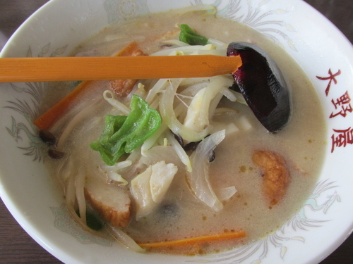 「長崎チャンポン＋ｱｲｽｺｰﾋｰ　「700円＋ｻｰﾋﾞｽ」」@大野屋ドライブインの写真