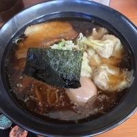 生姜ワンタン麺＋味玉（￥700＋ランチサービス）