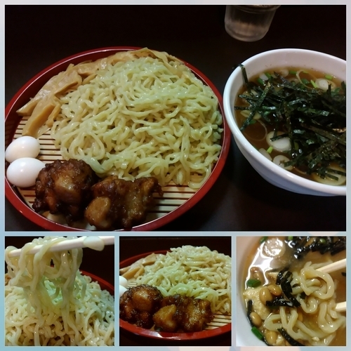 「【限定】ナットウフざる中華850円」@おおぜき中華そば店の写真