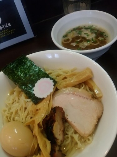 「【限定】塩生姜つけそば850円」@おおぜき中華そば店の写真