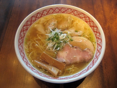 「特製らーめん（白だし）1000円」@支那そば しんばの写真