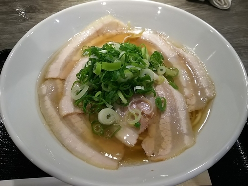 「鮪節塩そば」@中華そば 鍾馗 長野店の写真