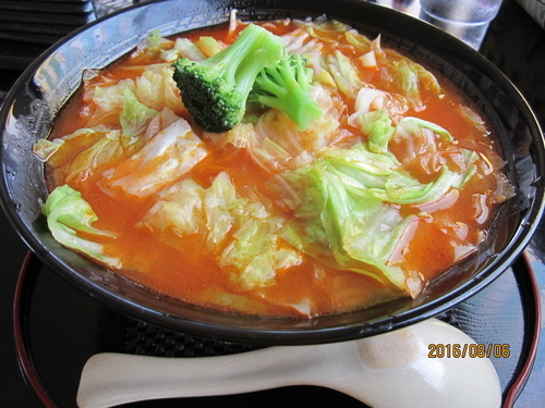 「トマトらーめん６５０円」@らーめんの秀龍の写真