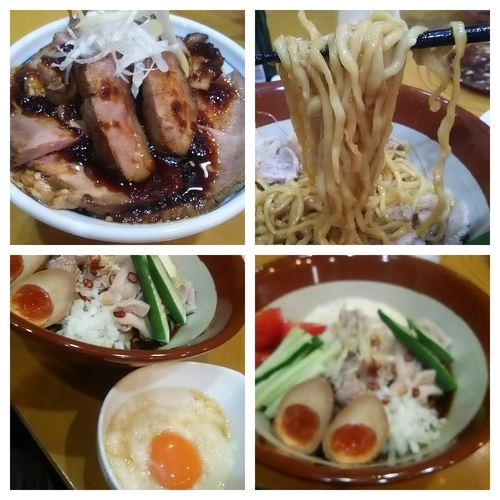 「【限定】雲白肉のＰＧ冷やし麺＋ローストポーク丼」@麺屋 扇 SENの写真