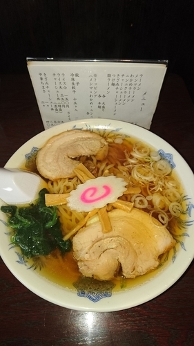 「ラーメン 680円」@佐野ラーメン 飛龍の写真