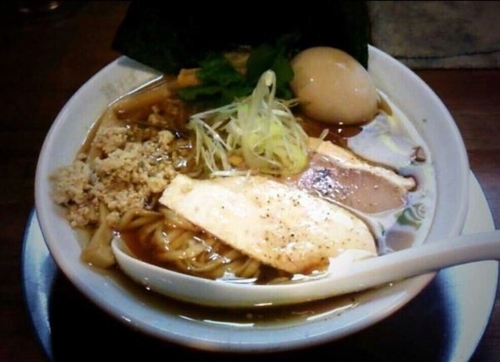 「ガハハ鶏特製そば」@鶏そばムタヒロの写真