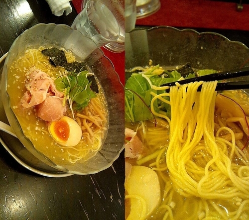 「夏の定番限定『塩冷やしらーめん(￥880)』」@中村屋の写真