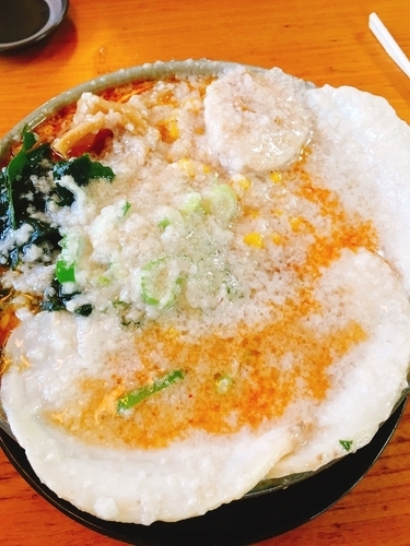 「もん吉ラーメン 辛味噌 こってりこれでもか」@チャッチャ系らーめん もん吉 伊勢崎支店の写真