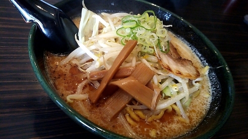 「黒味噌ラーメン」@めんや 蔵の写真