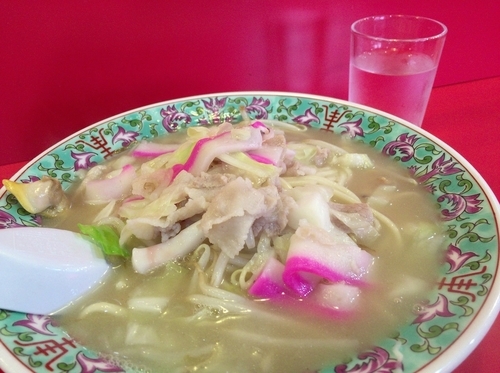 「チャンポン 800円」@思案橋ラーメンの写真