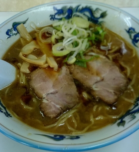「正油ラーメン」@元祖北海道旭川ラーメン ぺーぱんの写真