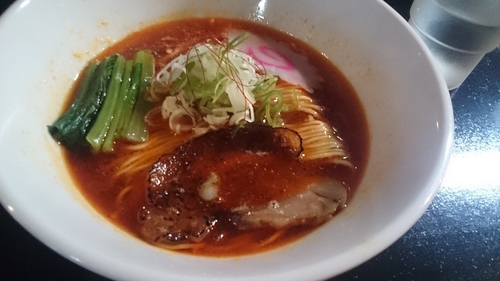 「柚子辛麺・醤油・中辛」@麺s慶の写真