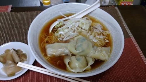 「ワンタン麺」@上海ワンタン専門店 美食坊の写真