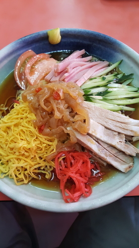 「冷やし中華麺」@珍來 ちはら台店の写真