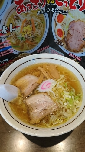 「らーめん 637円」@メンや するがの写真