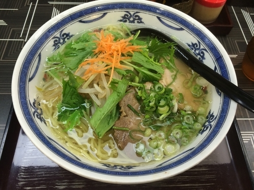 「塩（大盛）」@天風堂 千里店の写真