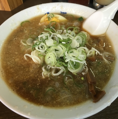 「元ラーメン（ネギ多め￥650）」@蔵前元楽 総本店の写真