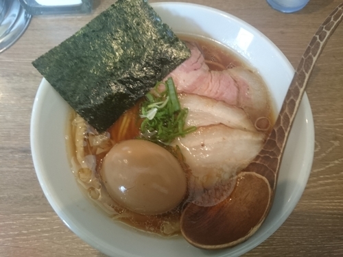 「特製中華そば」@AKEBIの写真